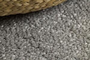 Koberec, koberec metráž CASHMERE šedá 108 hladký velikost 100x250 cm | krásné koberce cz