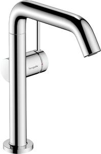 Hansgrohe Tecturis S páková umyvadlová baterie 210 Fine CoolStart EcoSmart+ s otočným výtokem a odtokovou soupravou PushOpen, chrom 73360000