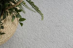 Koberec, koberec metráž CASHMERE stříbrný 152 hladký velikost 100x250 cm | krásné koberce cz