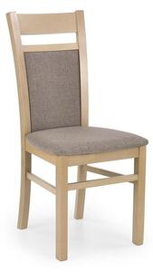 Jídelní židle Gepar (světle hnědá, dub sonoma)