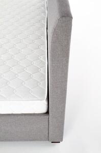 Čalouněná postel Marion 160x200, šedá, bez matrace