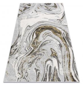 Dywany Luszczow Kusový koberec LIRA E1686 Abstraktní, šedá / zlatá Rozměr koberce: 140 x 190 cm