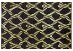 Koberec VEKSE Černá 160 x 230 cm Viskóza