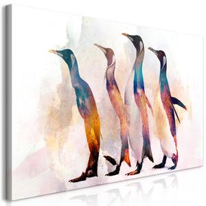 Obraz XXL Migrace tučňáků II