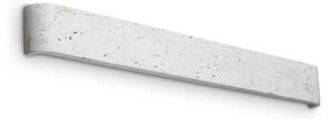 Ideal lux 357119 LED nástěnné svítidlo DELTA | 30W integrovaný LED zdroj | 2170lm | 3000K | chrom