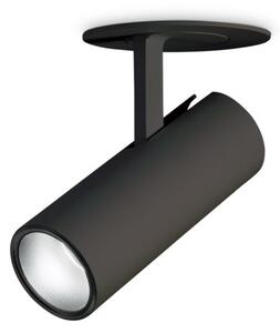 Ideal lux 370835 LED bodové stropní svítidlo PLAY | 7W integrovaný LED zdroj | 460lm | 4000K | černá
