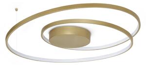 Ideal lux 365060 LED přisazené stropní svítidlo OZ | 52W integrovaný LED zdroj | 2880lm | 3000K | bronz