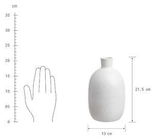 FINJA Váza 21,5 cm - bílá