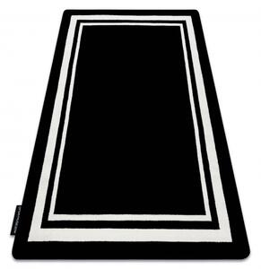 Koberec HAMPTON Border rám, černý velikost 200x290 cm | krásné koberce cz