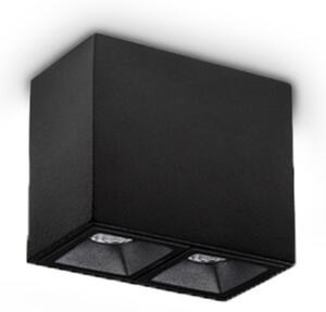 Ideal lux 369877 LED bodové stropní svítidlo LIKA | 6W integrovaný LED zdroj | 250lm | 3000K | černá