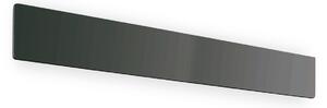 Ideal lux 369471 LED nástěnné svítidlo ZIG ZAG | 30W integrovaný LED zdroj | 2940lm | 4000K | černá
