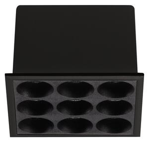 Ideal lux 369518 LED bodové stropní svítidlo LIKA | 10W integrovaný LED zdroj | 650lm | 3000K | černá