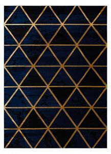 Koberec EMERALD výhradní 1020 glamour, stylový mramor, trojúhelníky t velikost 160x220 cm | krásné koberce cz
