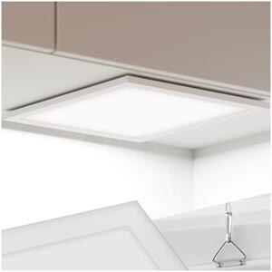 Tectake LED panel Lucerna, ultratenký, teplá bílá - 29,5 x 29,5 cm