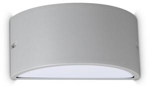 Ideal lux 370965 venkovní nástěnné svítidlo REX E27 | šedá
