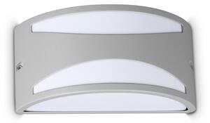 Ideal lux 370972 venkovní nástěnné svítidlo REX E27 | šedá