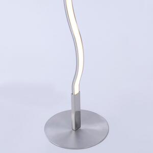 PAUL NEUHAUS LED stojací svítidlo, ocel, design vlny 3000K LD 15168-55