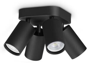 Ideal lux 371290 bodové stropní svítidlo DYNAMITE GU10 | černá