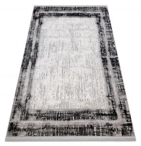 Moderní koberec TULS strukturální, střapce 51235 Vintage, rám antracit velikost 200x290 cm | krásné koberce cz