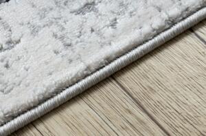 Moderní koberec TULS strukturální, střapce 51211 Geometrický antracit velikost 120x170 cm | krásné koberce cz