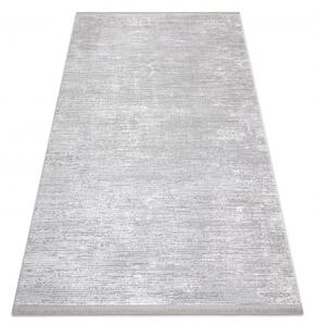 Moderní koberec TULS strukturální, střapce 51248 šedá velikost 80x150 cm | krásné koberce cz