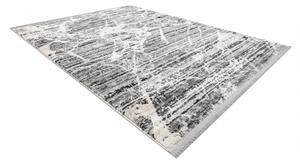 Moderní koberec TULS strukturální, střapce 51322 Mramor šedá / slono velikost 140x190 cm | krásné koberce cz