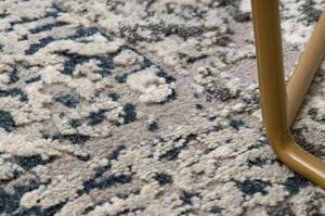Moderní koberec TULS strukturální, střapce 51323 Vintage, rámu, růži velikost 80x150 cm | krásné koberce cz