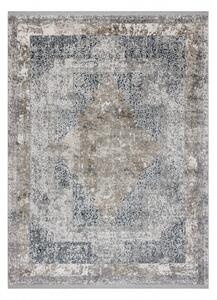 Moderní koberec TULS strukturální, střapce 51323 Vintage, rámu, růži velikost 120x170 cm | krásné koberce cz