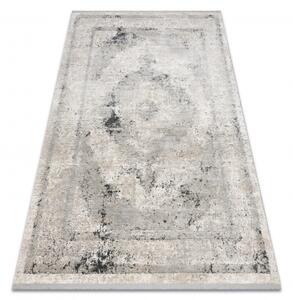 Dywany Luszczow Kusový koberec TULS střapce 51321 Vintage, rámu, růžice béžový / šedá Rozměr koberce: 120 x 170 cm