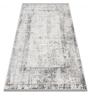 Dywany Luszczow Kusový koberec TULS střapce 51324 Vintage, rámu slonová kost / šedá Rozměr koberce: 80 x 150 cm