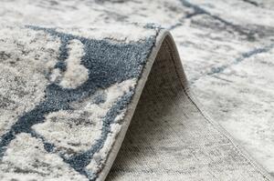Moderní koberec TULS strukturální, střapce 51320 Mramor slonová kost velikost 120x170 cm | krásné koberce cz