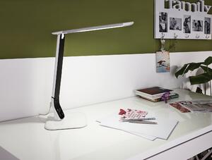 Eglo 93901 SELLANO - Bílo černá dotyková LED stolní lampa 2700 - 6500K (Stolní stmívatelná dotyková lampa se změnou barvy světla)