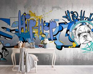 Fototapety Modrá, azurová a umění, Fototapety teen room, Fototapety pro dospívajícího chlapce, u35405 : uwalls.cz