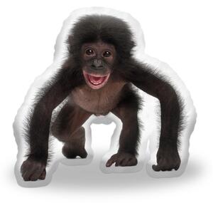 Sablio 3D polštář ve tvaru Mládě šimpanze