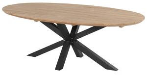 Zahradní oválný stůl Stephanie Hartman o rozměru 240x140cm Barva: Carbon Black