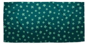 Sablio Ručník Zelené hvězdy - 30x50 cm