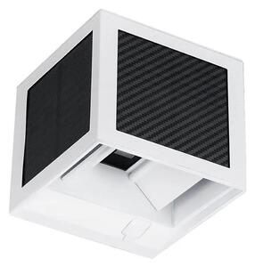 LED Solární nástěnné svít. se sen LED/9W/3,7V 3000/4000/6000K IP65 2600 mAh bílá