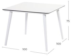 Sophie studio jídelní zahradní stůl Hartman o rozměru 100x100cm Barva: Royal White
