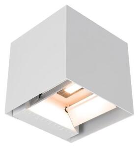 LED Solární nástěnné svít se sen LED/9W/3,7V 3000/4000/5000K IP65 2600mAh bílá