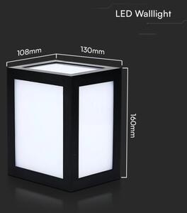 LED Venkovní nástěnné svítidlo LED/12W/230V 3000K IP65 černá
