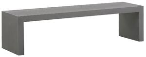 Zahradní lavice TARANTO 150 cm Beton Šedá