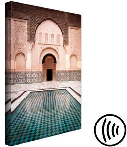 Obraz Modré osvěžení (1-částý) svislý - arabská architektura