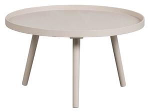 MUZZA Konferenční stolek mesa l ø 60 x 34 cm béžový