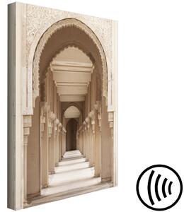 Obraz Orientální oblouky (1-dílný) svislý - architektura arabských sloupů