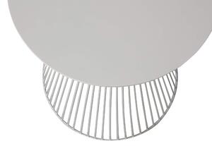 MUZZA Odkládací stolek suus Ø 35 x 46 cm světle šedý