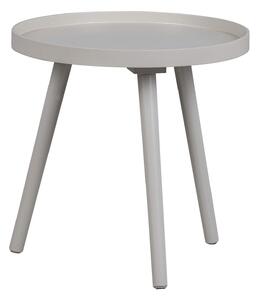 MUZZA Konferenční stolek sasha ø 41 cm světle šedý