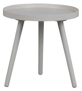 MUZZA Konferenční stolek sasha ø 41 cm světle šedý