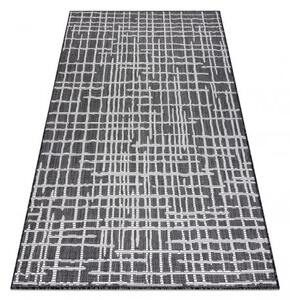 Dywany Luszczow Kusový koberec SISAL SION MŘÍŽ linky 22144 černý / ecru Rozměr koberce: 80 x 150 cm