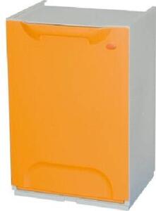 Úložný box/koš výklopný Eco-Logico oranžová 34x29x47 cm