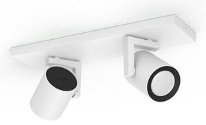 PH 8720169318076 Hue 50622/31/P7 Hue WACA Argenta bodové LED svítidlo GU10 2x5,7W 350lm 2000-6500K RGB IP20 bílá - PHILIPS